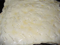 Пирог слоеный с мясом