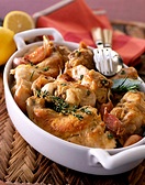 Кролик с оливками